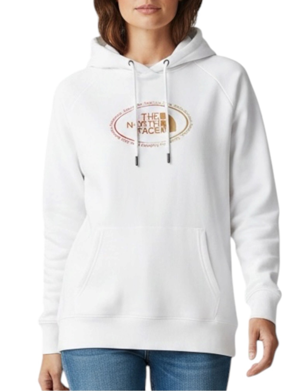 THE NORTH FACE Lightweight Pullover Athleisure‎ Top in White Size Large -- RARE